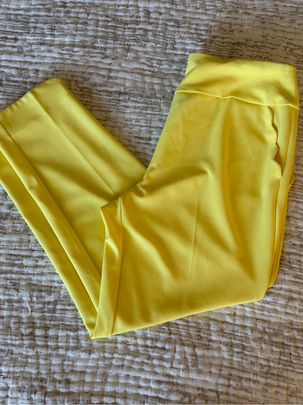 Yellow Dress Pants